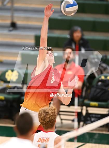 Thumbnail 3 in Cathedral Catholic @ Mira Costa (CIF State D1 SoCal Regional Playoff) photogallery.
