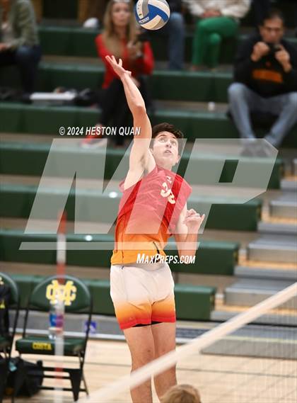 Thumbnail 2 in Cathedral Catholic @ Mira Costa (CIF State D1 SoCal Regional Playoff) photogallery.