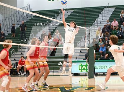 Thumbnail 2 in Cathedral Catholic @ Mira Costa (CIF State D1 SoCal Regional Playoff) photogallery.