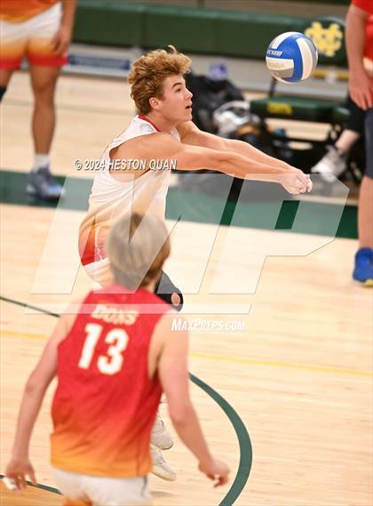 Thumbnail 2 in Cathedral Catholic @ Mira Costa (CIF State D1 SoCal Regional Playoff) photogallery.