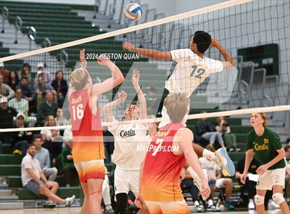 Thumbnail 2 in Cathedral Catholic @ Mira Costa (CIF State D1 SoCal Regional Playoff) photogallery.