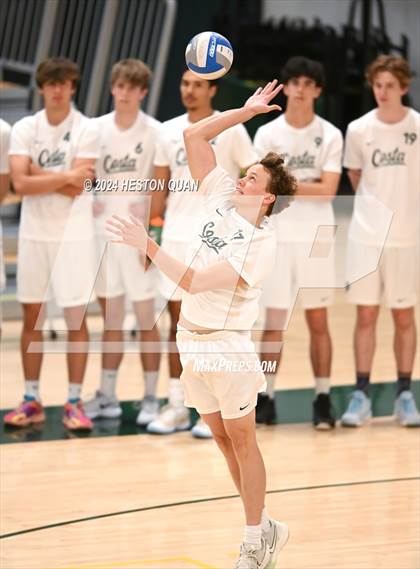Thumbnail 2 in Cathedral Catholic @ Mira Costa (CIF State D1 SoCal Regional Playoff) photogallery.