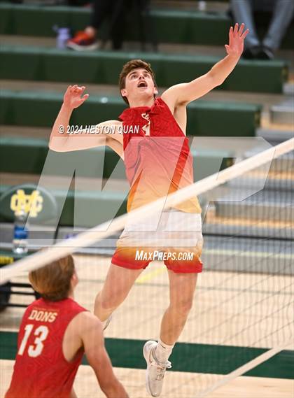 Thumbnail 3 in Cathedral Catholic @ Mira Costa (CIF State D1 SoCal Regional Playoff) photogallery.