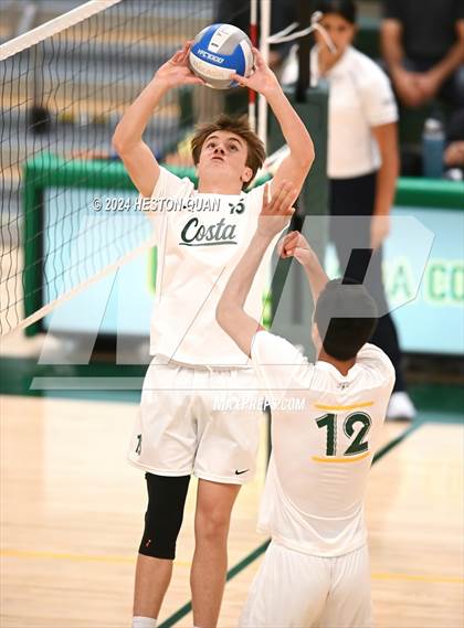 Thumbnail 2 in Cathedral Catholic @ Mira Costa (CIF State D1 SoCal Regional Playoff) photogallery.