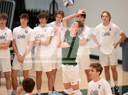 Thumbnail 1 in Cathedral Catholic @ Mira Costa (CIF State D1 SoCal Regional Playoff) photogallery.