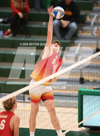Thumbnail 3 in Cathedral Catholic @ Mira Costa (CIF State D1 SoCal Regional Playoff) photogallery.