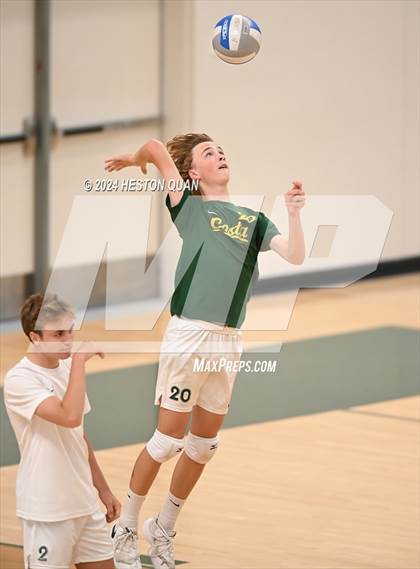 Thumbnail 3 in Cathedral Catholic @ Mira Costa (CIF State D1 SoCal Regional Playoff) photogallery.