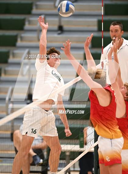 Thumbnail 3 in Cathedral Catholic @ Mira Costa (CIF State D1 SoCal Regional Playoff) photogallery.