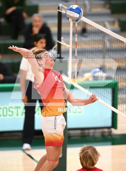 Thumbnail 1 in Cathedral Catholic @ Mira Costa (CIF State D1 SoCal Regional Playoff) photogallery.