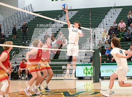 Thumbnail 3 in Cathedral Catholic @ Mira Costa (CIF State D1 SoCal Regional Playoff) photogallery.
