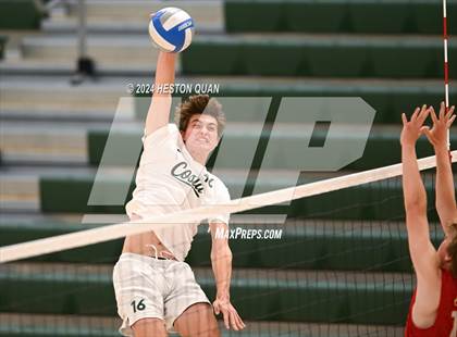 Thumbnail 3 in Cathedral Catholic @ Mira Costa (CIF State D1 SoCal Regional Playoff) photogallery.