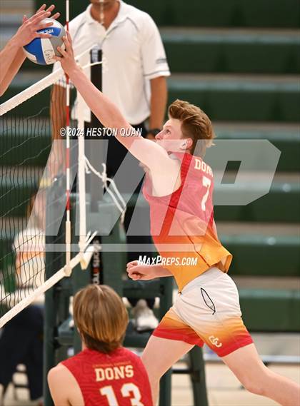 Thumbnail 2 in Cathedral Catholic @ Mira Costa (CIF State D1 SoCal Regional Playoff) photogallery.