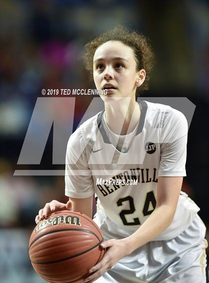 Thumbnail 2 in Bentonville vs Northside (AAA 6A State Final) photogallery.