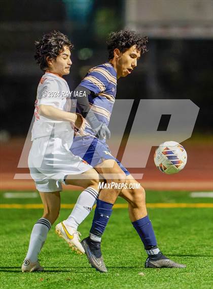 Thumbnail 2 in Vacaville @ Elk Grove (CIF SJS D2 Playoff) photogallery.