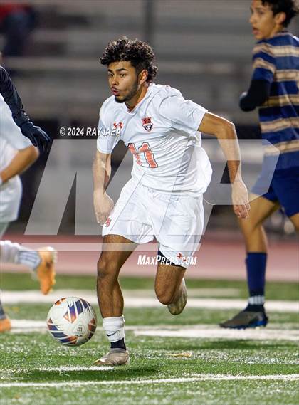 Thumbnail 2 in Vacaville @ Elk Grove (CIF SJS D2 Playoff) photogallery.