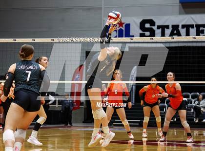 Thumbnail 2 in Johnson City vs. Wink (UIL 2A Volleyball Division I Final) photogallery.