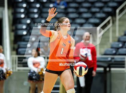 Thumbnail 2 in Johnson City vs. Wink (UIL 2A Volleyball Division I Final) photogallery.