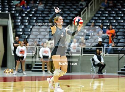 Thumbnail 1 in Johnson City vs. Wink (UIL 2A Volleyball Division I Final) photogallery.