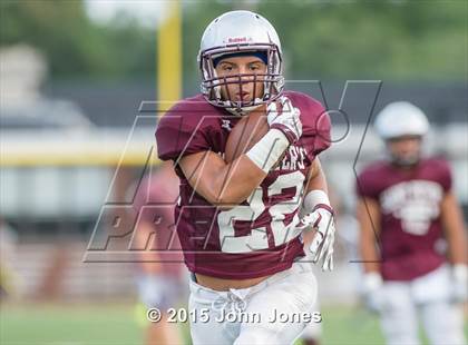 Thumbnail 1 in St. Peter&#39;s Prep @ DePaul Catholic (Scrimmage) photogallery.