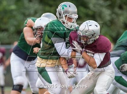 Thumbnail 3 in St. Peter&#39;s Prep @ DePaul Catholic (Scrimmage) photogallery.