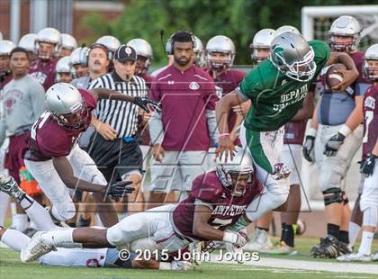 Thumbnail 1 in St. Peter&#39;s Prep @ DePaul Catholic (Scrimmage) photogallery.