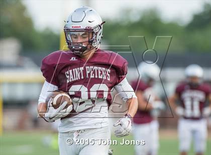 Thumbnail 3 in St. Peter&#39;s Prep @ DePaul Catholic (Scrimmage) photogallery.