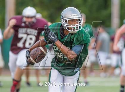 Thumbnail 1 in St. Peter&#39;s Prep @ DePaul Catholic (Scrimmage) photogallery.