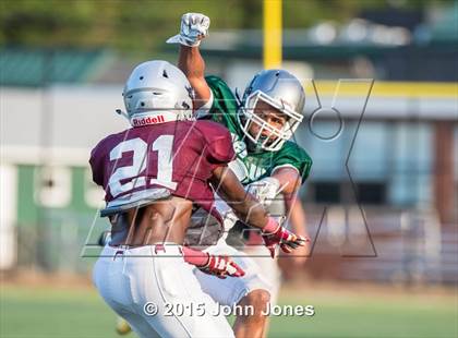 Thumbnail 1 in St. Peter&#39;s Prep @ DePaul Catholic (Scrimmage) photogallery.