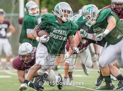 Thumbnail 1 in St. Peter&#39;s Prep @ DePaul Catholic (Scrimmage) photogallery.