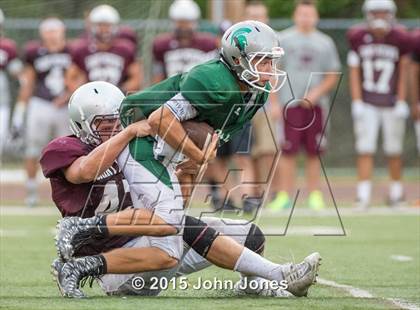 Thumbnail 3 in St. Peter&#39;s Prep @ DePaul Catholic (Scrimmage) photogallery.