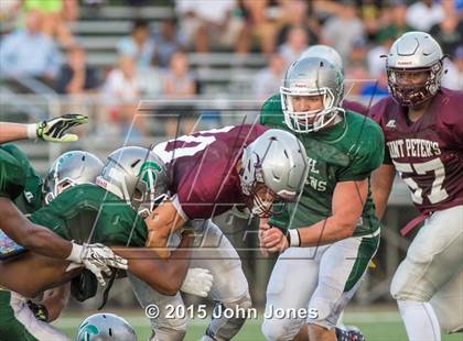 Thumbnail 3 in St. Peter&#39;s Prep @ DePaul Catholic (Scrimmage) photogallery.