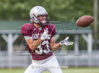 Thumbnail 1 in St. Peter&#39;s Prep @ DePaul Catholic (Scrimmage) photogallery.