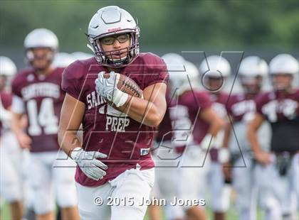 Thumbnail 3 in St. Peter&#39;s Prep @ DePaul Catholic (Scrimmage) photogallery.