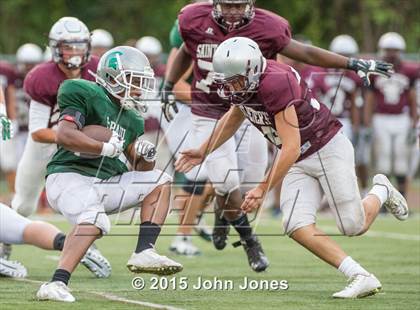 Thumbnail 3 in St. Peter&#39;s Prep @ DePaul Catholic (Scrimmage) photogallery.