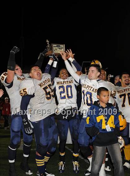Thumbnail 3 in San Benito vs. Milpitas (CIF CCS D1 Final) photogallery.