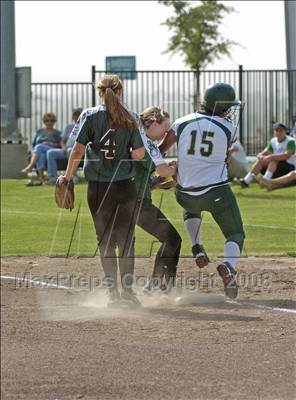 Thumbnail 3 in Tehachapi @ Garces (CIF CS Playoffs) photogallery.