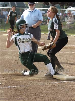 Thumbnail 2 in Tehachapi @ Garces (CIF CS Playoffs) photogallery.
