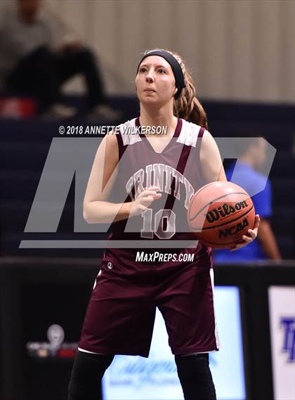 Thumbnail 1 in Trinity Christian Academy vs. Bishop McLaughlin Catholic photogallery.