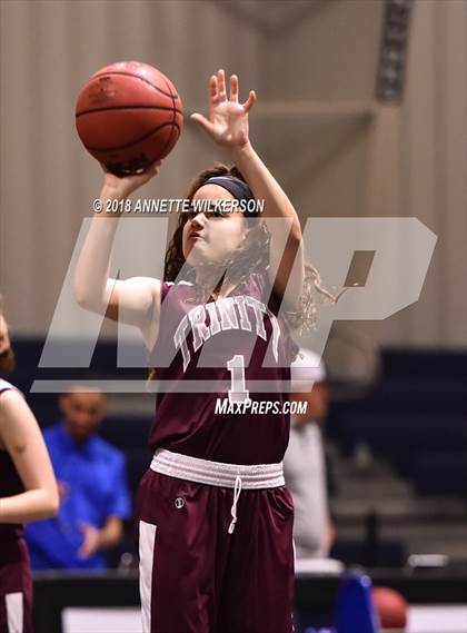 Thumbnail 2 in Trinity Christian Academy vs. Bishop McLaughlin Catholic photogallery.