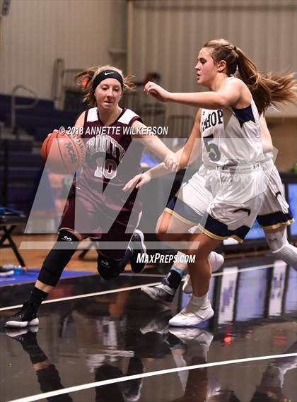 Thumbnail 1 in Trinity Christian Academy vs. Bishop McLaughlin Catholic photogallery.