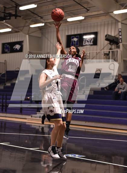 Thumbnail 3 in Trinity Christian Academy vs. Bishop McLaughlin Catholic photogallery.