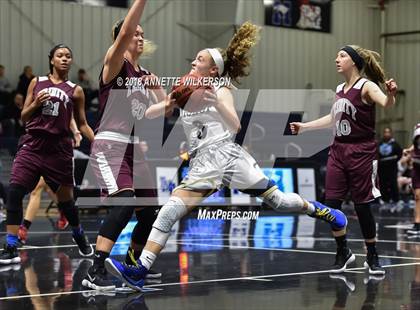 Thumbnail 2 in Trinity Christian Academy vs. Bishop McLaughlin Catholic photogallery.