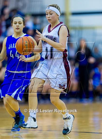 Thumbnail 1 in Jarrell vs. Mathis (3A Regional Semi-Final) photogallery.