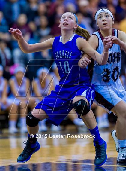 Thumbnail 2 in Jarrell vs. Mathis (3A Regional Semi-Final) photogallery.