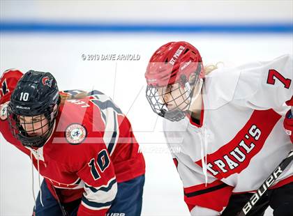 Thumbnail 2 in St. Paul's vs Lawrence Academy (Harrington Academy) photogallery.