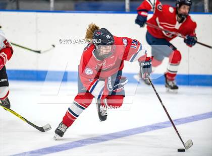 Thumbnail 2 in St. Paul's vs Lawrence Academy (Harrington Academy) photogallery.