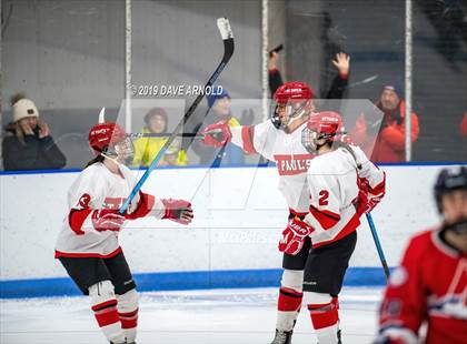 Thumbnail 2 in St. Paul's vs Lawrence Academy (Harrington Academy) photogallery.