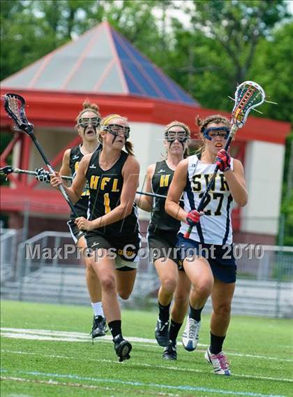 Thumbnail 2 in Shoreham-Wading River vs. Honeoye Falls-Lima (NYSPHSAA Class C Semifinal) photogallery.