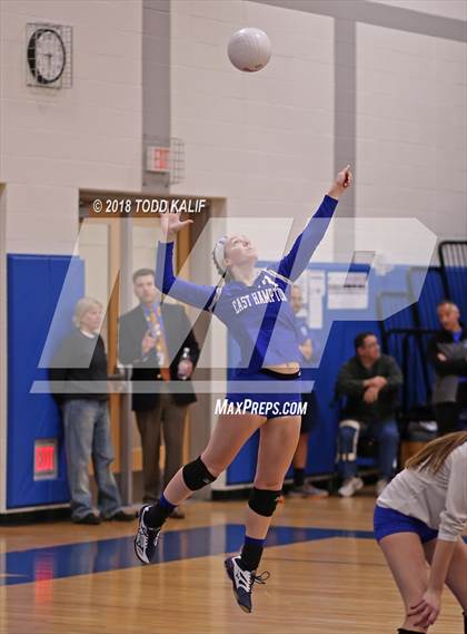 Thumbnail 1 in East Hampton vs. Hartford Magnet Trinity College Academy (CIAC Class S 1st Round) photogallery.