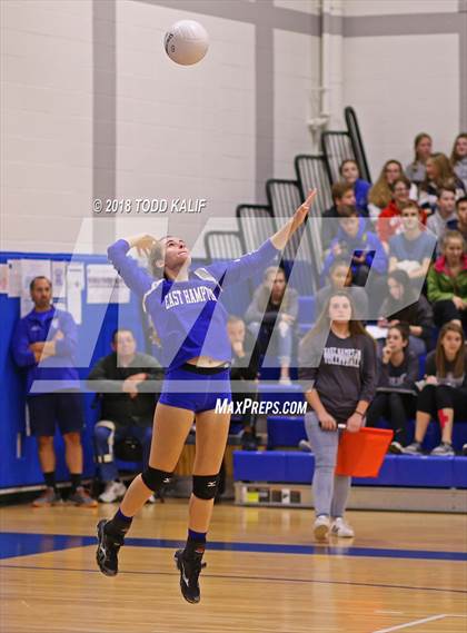 Thumbnail 3 in East Hampton vs. Hartford Magnet Trinity College Academy (CIAC Class S 1st Round) photogallery.